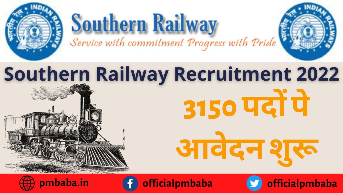 Southern Railway Recruitment 2022